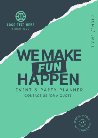 Make It Happen Flyer