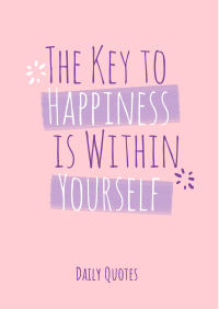 Key To Happiness Flyer