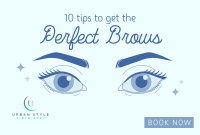 Beautiful Brows Pinterest Cover