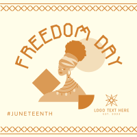 Happy Freedom Day Instagram Post