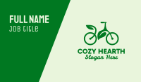 Sustainable Bicycle Business Card Image Preview