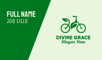 Sustainable Bicycle Business Card Image Preview