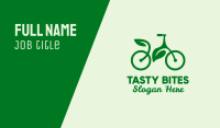 Sustainable Bicycle Business Card
