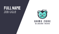 Cat Gaming Console Mascot Business Card Image Preview