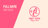 Women’s Gym Trainer Business Card