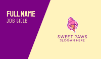 Ice Cream Cone Business Card Image Preview