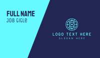 Global Tech Company Business Card