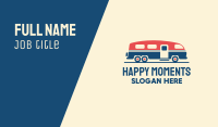 Hip Trailer Camper Van Business Card Image Preview