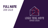 Geometric Housing Property Business Card