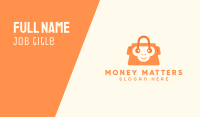 Orange Monkey Bag Business Card Design