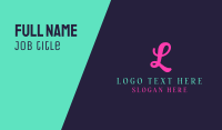 Initialism Business Card example 3