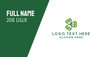 Irish Shamrock Business Card