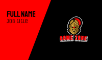 Esports Gamer Mascot Business Card Image Preview