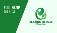 Natural Organic Herbs  Business Card Image Preview