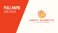 Happy Star Face Business Card Image Preview