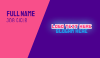 Gamer Business Card example 1