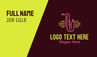 Music Lounge Business Card example 3