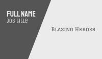 Hipster Serif Text Business Card Image Preview