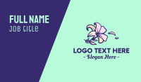 Lilac Business Card example 3