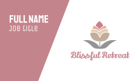Pink Bud Business Card