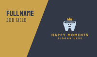 Happy Tooth King Business Card Image Preview