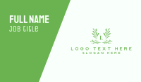 Verdure Business Card example 1