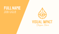 Golden Egyptian Eye Business Card Image Preview