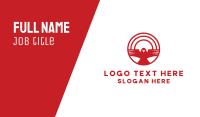 Red Eagle Business Card example 4