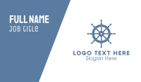 Blue Boat Business Card example 4