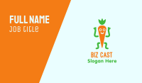 Happy Carrot Business Card