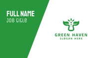 Green Nature Bull Business Card Image Preview