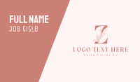 Stylist Business Card example 2