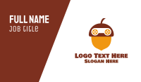 Hazelnut Business Card example 3