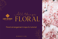 Petal Flowers Pinterest Cover Image Preview