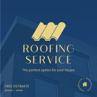 Welcome Roofing Instagram Post Design