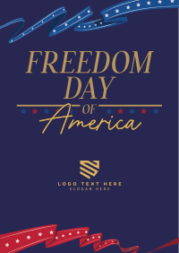 Freedom Day of America Poster