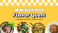 Food trip YouTube Banner