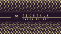 Tech Talk Friday YouTube Banner Image Preview