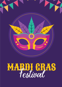 Mardi Gras Festival Poster