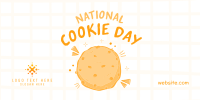 Cute Cookie Day Twitter Post