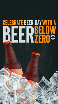 Beer Below Zero Facebook Story