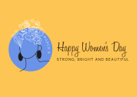 Womens Day Postcard example 2