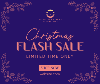 Christmas Flash Sale Facebook Post Image Preview