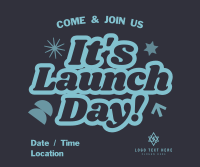 It's Launch Day Facebook Post