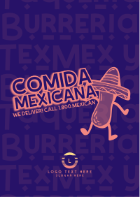 Mexican Comida Flyer