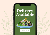 Healthy Delivery Postcard