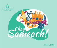 Chag Purim Sameach Facebook Post