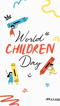 Children Day Doodle Instagram Reel