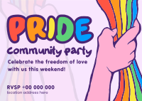 Hold Your Pride Postcard