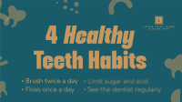 Dental Health Tips for Kids Animation